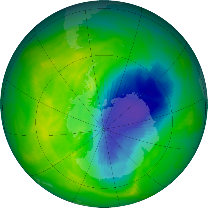 Ozone Map 2002-10-04